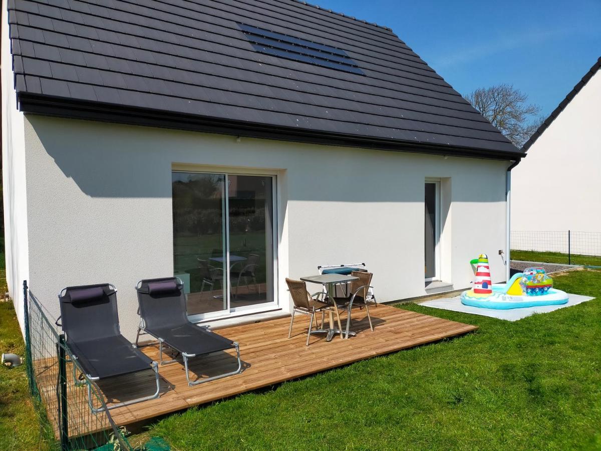 Maison Individuelle Neuve Plein Pied Avec Terrasse Et Jardin Clos 10Minutes A Pied De La Plage Quiberville Екстер'єр фото